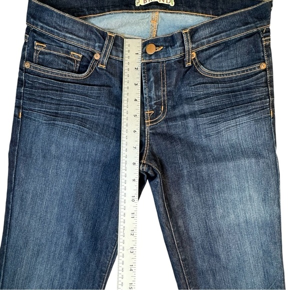 J Brand The Cigar Leg Dark Blue Denim Jeans Womens Size 28 - Picture 5 of 8